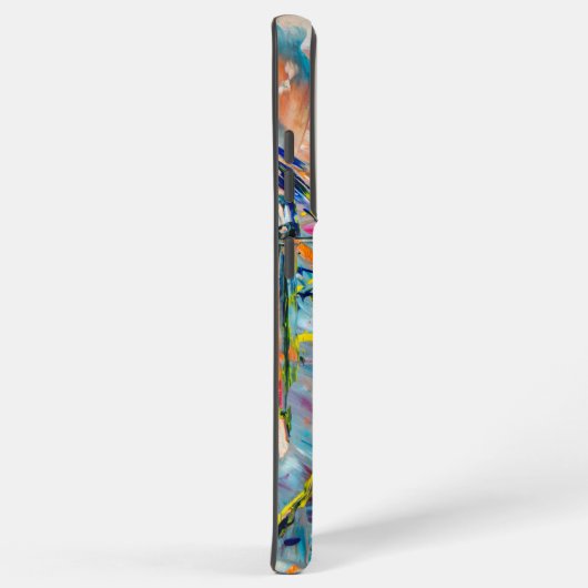 Farbenfrohe Abstrakte Samsung Galaxy 21 Handy Fall Samsung Galaxy Hülle (Rechte Seite)