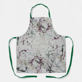 Farbenfrohe Abstrakte Spritzer Malerei Schürze (Vorderseite)