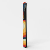 Farbenfrohe abstrakte Swirbelkonstruktion Case-Mate iPhone Hülle (Hinten/Links)