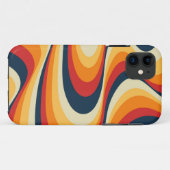 Farbenfrohe abstrakte Swirbelkonstruktion Case-Mate iPhone Hülle (Rückseite (Horizontal))