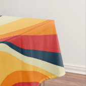 Farbenfrohe abstrakte Swirbelkonstruktion Tischdecke (Beispiel)