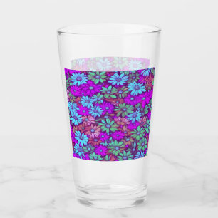 Farbenfrohe Abstrakte Tageszeitungen #40 Glas