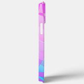 Farbenfrohe Abstrakte Texturen iPhone Case (Rückseite / Rechts)