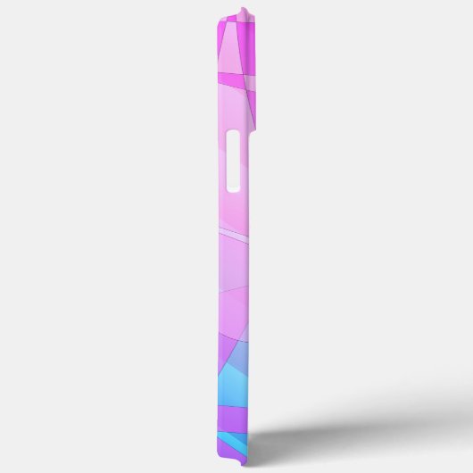 Farbenfrohe Abstrakte Texturen iPhone Case (Rückseite / Rechts)