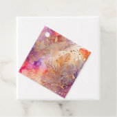 Farbenfrohe Abstrakte Tintenpatronen Geschenkanhänger (Beispiel)