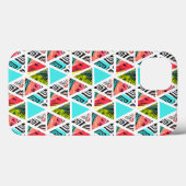 Farbenfrohe Abstrakte tropische Muster Case-Mate iPhone Hülle (Rückseite (Horizontal))