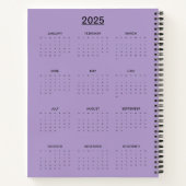 Farbenfrohe Abstrakte Vogelkunst: Lebhafter Songbi Notizblock (Rückseite)