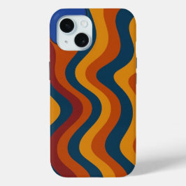 Farbenfrohe Abstrakte Waves Case-Mate iPhone Hülle