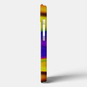 Farbenfrohe Abstrakte Waves Case-Mate iPhone Hülle (Rückseite / Links)