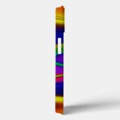 Farbenfrohe Abstrakte Waves Case-Mate iPhone Hülle (Rückseite / Rechts)