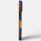 Farbenfrohe Abstrakte Waves Case-Mate iPhone Hülle (Rückseite / Rechts)