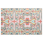 Farbenfrohe, Abstrakte, wirbelfarbige Retro-Muster Stoff (Fat Quarter (45,7 x 55,9 cm))