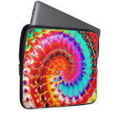 Farbenfrohe Abstraktionen Muster Kunst Laptopschutzhülle (Vorne Rechts)