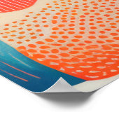 Farbenfrohe Abstraktionen Poster (Ecke)