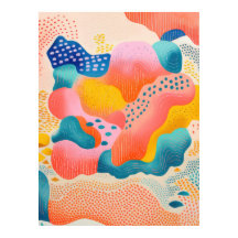 Farbenfrohe Abstraktionen