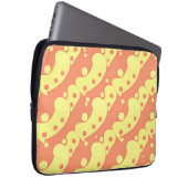 Farbenfrohe Abstraktionsmuster Laptopschutzhülle (Vorne Rechts)