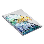 Farbenfrohe Adlerskizze Notizblock (Rechte Seite)