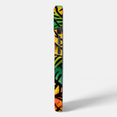 Farbenfrohe afrikanische Print iPhone 15 Pro Fall Case-Mate iPhone Hülle (Rückseite / Links)