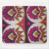 Farbenfrohe afrikanische Stoffe Motif Mousepad (Vorne)