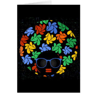 Farbenfrohe Afro-Liebe