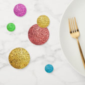 Farbenfrohe ägyptische Hieroglyphen Confetti Konfetti (Gruppe)