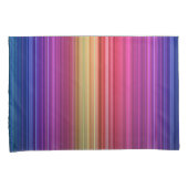 Farbenfrohe Akryllische Regenbogenmuster | Kissenbezug (Vorderseite-Rechts)