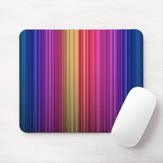 Farbenfrohe Akryllische Regenbogenmuster | Mousepad (Mit Mouse)
