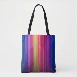 Farbenfrohe Akryllische Regenbogenmuster Tasche