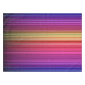 Farbenfrohe Akryllische Regenbogenmuster | Tischdecke (Vorderseite (Horizontal))