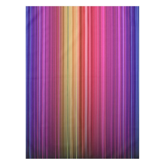 Farbenfrohe Akryllische Regenbogenmuster | Tischdecke (Vorderseite)