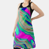 Farbenfrohe All-over-Print-Schürze Schürze (InSitu)