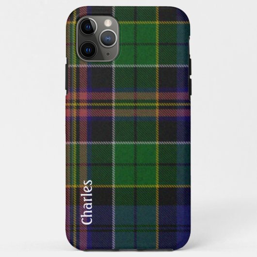 Farbenfrohe Allison Tartan Kariert Case-Mate iPhone Hülle (Rückseite)