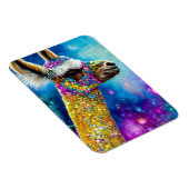 Farbenfrohe Alpaka Magnet (Rechte Seite)