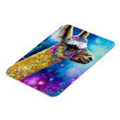 Farbenfrohe Alpaka Magnet (Linke Seite)