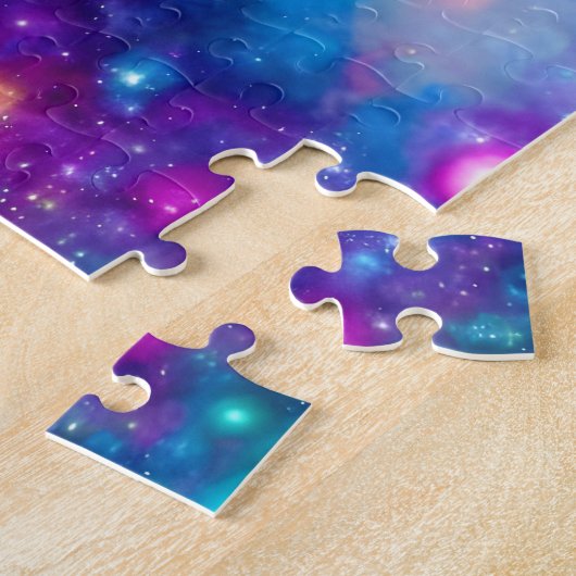 Farbenfrohe Alpaka Puzzle (Seite)