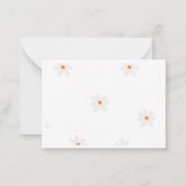 Farbenfrohe Alphabet Flash Cards für neugierige kl Mitteilungskarte (Rückseite)