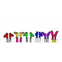 Farbenfrohe, altmodische Schuhe Zeichnend