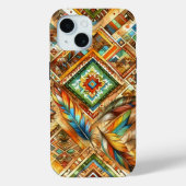Farbenfrohe amerikanische Printwerbung IPhone-Fall Case-Mate iPhone Hülle (Rückseite)