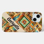 Farbenfrohe amerikanische Printwerbung IPhone-Fall Case-Mate iPhone Hülle (Rückseite (Horizontal))