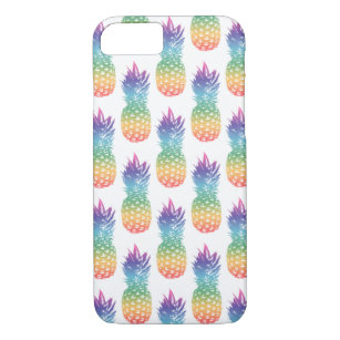Farbenfrohe Ananas-Druckmuster iPhone 7 Abdeckung iPhone 8/7 Hülle
