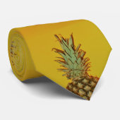 Farbenfrohe Ananas KRAWATTE (Gerollt)