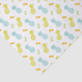 Farbenfrohe Ananas Muster Seidenpapier (Ausschnitt)