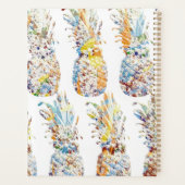Farbenfrohe Ananas Print Planer (Rückseite)