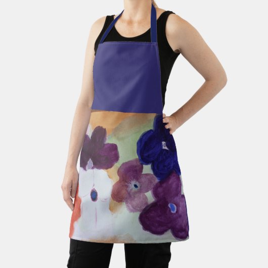 Farbenfrohe Anemone Frühlingsblumen Schürze (InSitu)