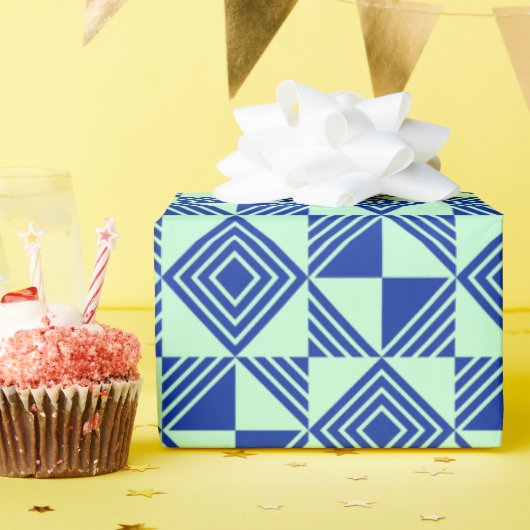 Farbenfrohe anfängliche Whimsical Sparkling Weddin Geschenkpapier (Geburtstagsparty)