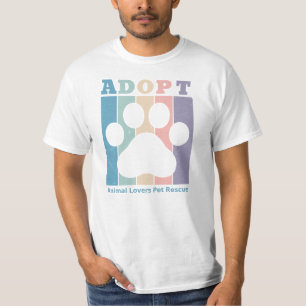 Farbenfrohe Anpassung T-Shirt