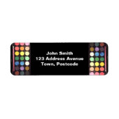 Farbenfrohe Anstrich Box Regenbogen (Vorne)