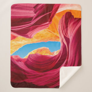 Farbenfrohe Antelope Canyonabstract, Natur, Hinter Sherpadecke