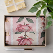 Farbenfrohe antike Briefmarke Kunstteppich Seidenpapier (Geschenk)