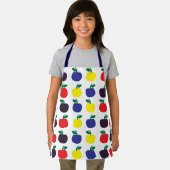 Farbenfrohe Äpfel Früchte Kinder Schürze (Insitu)